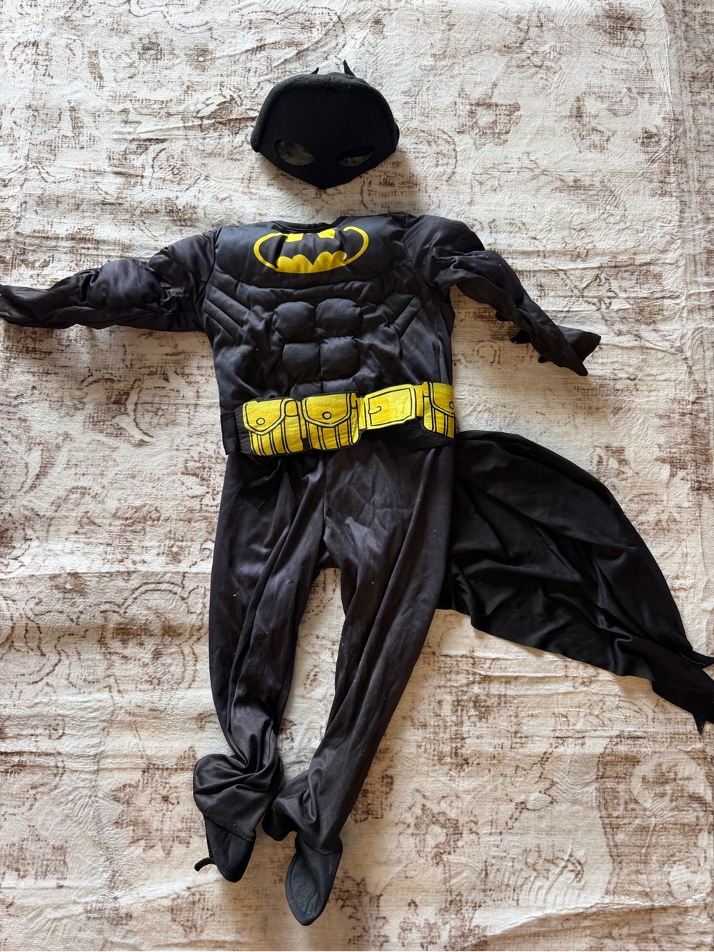 Batman Kids Muscle Chest Costume with Mask